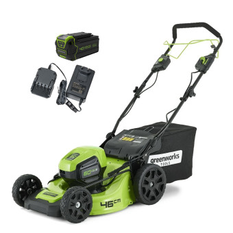 Газонокосилка аккумуляторная Greenworks GD60LM46SPK4 (арт. 2502907UB)
