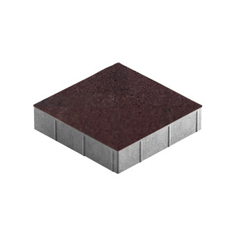 Тротуарная плитка Steingot Плита Квадрат Color Mix Эмбер 400х400 мм толщина 80 мм