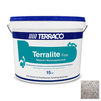 Декоративная штукатурка Terraco Terralite Fine мелкозернистая 03-F 15 кг Декоративная штукатурка Terraco Terralite Fine мелкозернистая 03-F 15 кг
