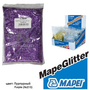 Добавка Mapei Mapeglitter для Kerapoxy Design №213 пурпурный 100 г Добавка Mapei Mapeglitter для Kerapoxy Design №213 пурпурный 100 г