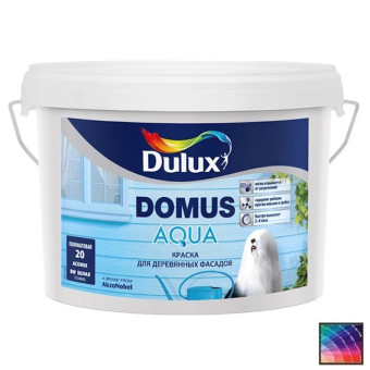 Краска Dulux Domus Aqua фасадная база BW 2,5 л