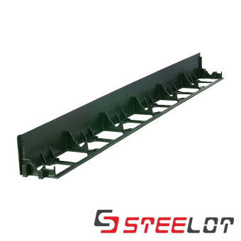 Пластиковый бордюр STEELOT 1000х80х78 мм зелёный