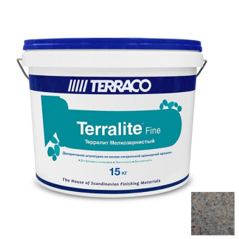 Декоративная штукатурка Terraco Terralite Fine мелкозернистая 04-F 15 кг Декоративная штукатурка Terraco Terralite Fine мелкозернистая 04-F 15 кг