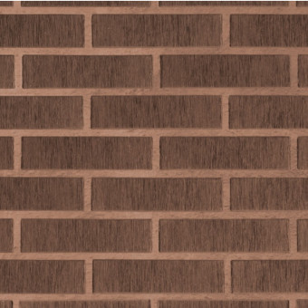 Кирпич облицовочный пустотелый LODE Asais Brunis штрих коричневый 250х120х65 мм