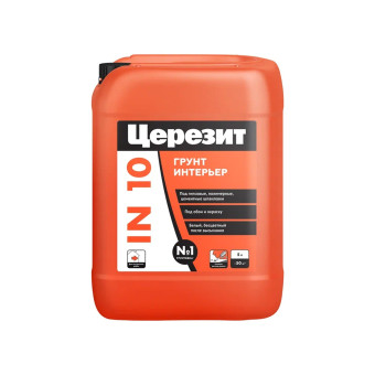 Грунтовка Ceresit IN 10 интерьерная 5 л
