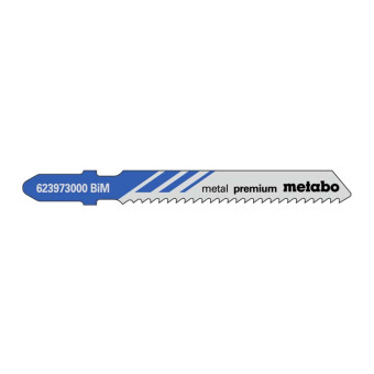 Полотна для электролобзика Metabo T118BF по металлу Bi-Metal 51 мм шаг 2.0 мм 5 шт. (арт. 623973000)