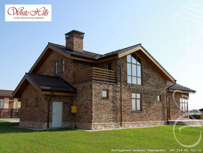 Искусственный камень под кирпич White Hills Кельн Брик цвет 324-40