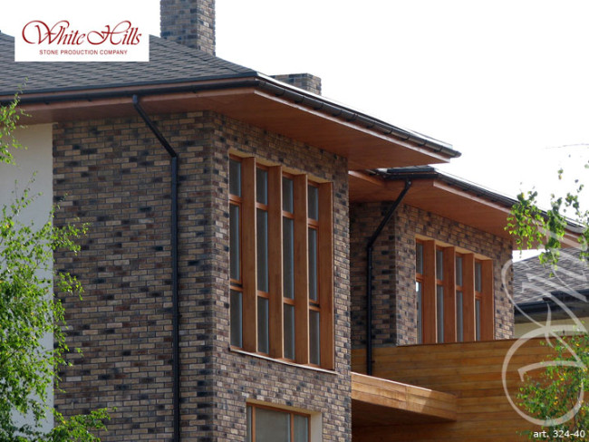 Искусственный камень под кирпич White Hills Кельн Брик цвет 324-40