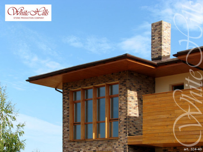 Искусственный камень под кирпич White Hills Кельн Брик цвет 324-40