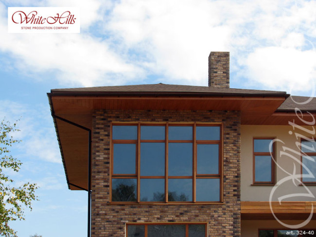 Искусственный камень под кирпич White Hills Кельн Брик цвет 324-40