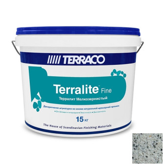 Декоративная штукатурка Terraco Terralite Fine мелкозернистая 10-F 15 кг Декоративная штукатурка Terraco Terralite Fine мелкозернистая 10-F 15 кг