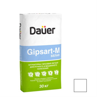 Штукатурка Dauer Gipsart-M белая 30 кг Штукатурка Dauer Gipsart-M белая 30 кг