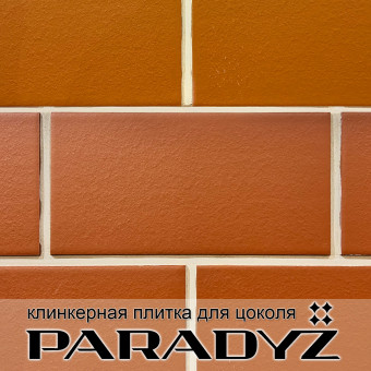 Цокольная клинкерная плитка Paradyz Natural Rosa Duro 300х148х11 мм