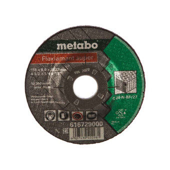 Круг обдирочный по бетону и камню Metabo Flexiamant Super 115x6.0x22.23 мм (арт. 616729000)