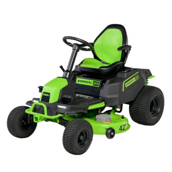 Трактор садовый аккумуляторный Greenworks GC82LT107 (арт. 7404507)