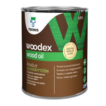 Масло Teknos Woodex Wood Oil для защиты дерева 0,9 л