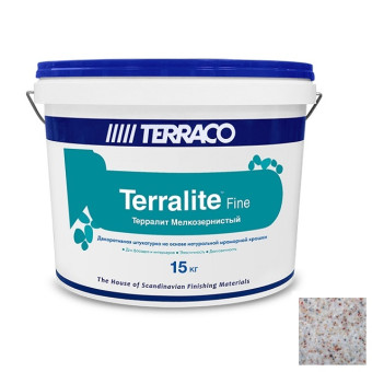 Декоративная штукатурка Terraco Terralite Fine мелкозернистая 11-F 15 кг Декоративная штукатурка Terraco Terralite Fine мелкозернистая 11-F 15 кг
