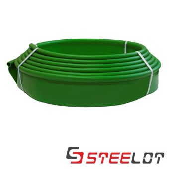 Пластиковый бордюр STEELOT Кантри 10000х20х110 мм зелёный