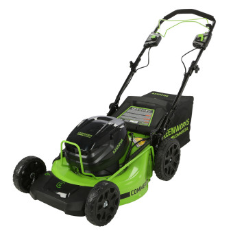 Газонокосилка аккумуляторная Greenworks GC82LM61S TwinForce (арт. 2515607)