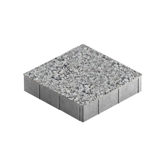 Тротуарная плитка Steingot Плита Квадрат Granit Premium Fumo Bello 400х400 мм толщина 80 мм