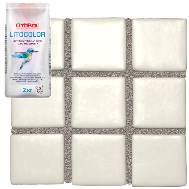 Затирка Litokol Litocolor L 24 карамель Литокол литоколор мешок 2 кг купить в Москве