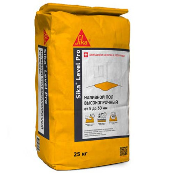 Наливной пол Sika Level Pro 25 кг