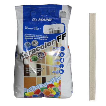 Затирка Mapei Keracolor FF №111 светло-серая 5 кг