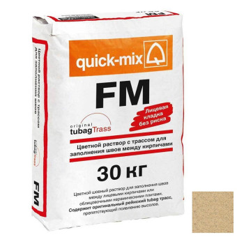 Затирка цементная Quick-mix FM K. кремово-жёлтая 30 кг Затирка цементная Quick-mix FM K. кремово-жёлтая 30 кг