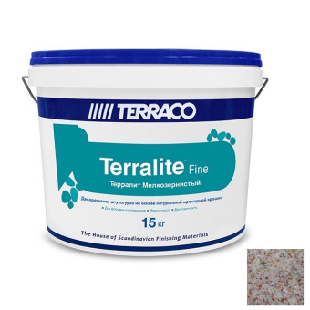 Декоративная штукатурка Terraco Terralite Fine мелкозернистая 14-F 15 кг Декоративная штукатурка Terraco Terralite Fine мелкозернистая 14-F 15 кг