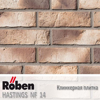 Клинкерная плитка Roben Hastings NF 14 (240x14x71)