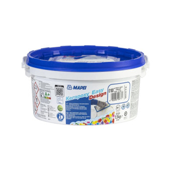 Затирка Mapei Kerapoxy Easy Design №0100 белая 1.5 кг