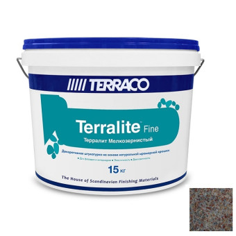 Декоративная штукатурка Terraco Terralite Fine мелкозернистая 16-F 15 кг Декоративная штукатурка Terraco Terralite Fine мелкозернистая 16-F 15 кг