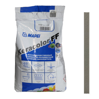 Затирка Mapei Keracolor FF №113 темно-серая 5 кг