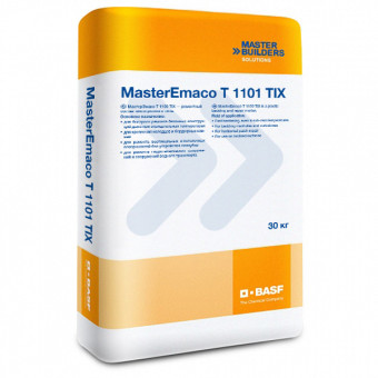 Ремонтная смесь BASF MasterEmaco T 1101 TIX W 30 кг Ремонтная смесь BASF MasterEmaco T 1101 TIX W 30 кг