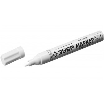 Маркер-краска Зубр МК-750 белая арт. 06325-8