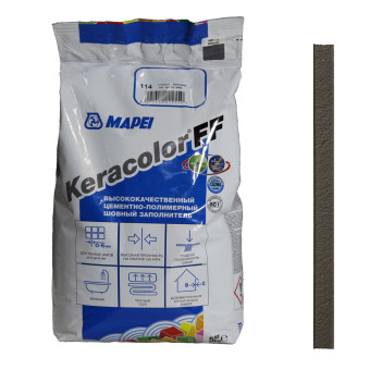 Затирка Mapei Keracolor FF №114 антрацит 5 кг