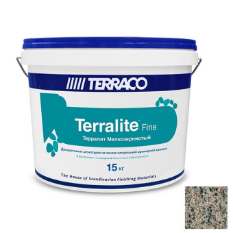 Декоративная штукатурка Terraco Terralite Fine мелкозернистая 35-F 15 кг Декоративная штукатурка Terraco Terralite Fine мелкозернистая 35-F 15 кг