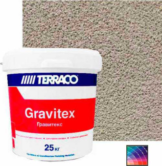 Декоративная штукатурка TERRACO Gravitex Granule "шуба" (1,5 мм) 25 кг Декоративная штукатурка TERRACO Gravitex Granule "шуба" (1,5 мм) 25 кг