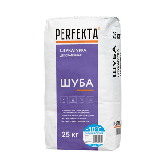 Фасадная штукатурка Perfekta "шуба" (2,0 мм) 25 кг ЗИМА