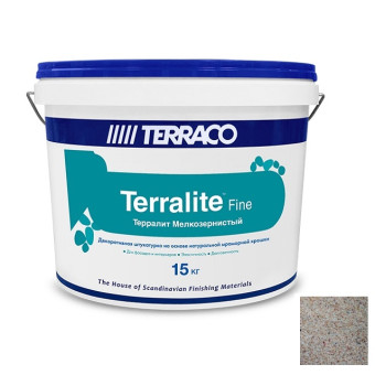 Декоративная штукатурка Terraco Terralite Fine мелкозернистая 36-F 15 кг Декоративная штукатурка Terraco Terralite Fine мелкозернистая 36-F 15 кг