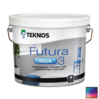 Грунтовка Teknos Futura Aqua 3 2,7 л Грунтовка Teknos Futura Aqua 3 2,7 л
