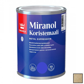 Краска Tikkurila Miranol Koristemaali золото 1 л Краска Tikkurila Miranol Koristemaali золото 1 л