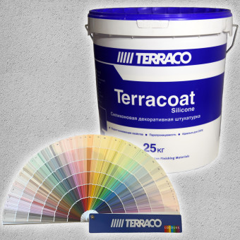 Декоративная штукатурка Terraco Terracoat Suede Sil "замша" 25 кг