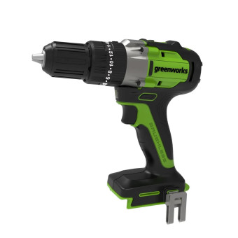 Дрель-шуруповёрт ударная аккумуляторная Greenworks GD24DD60 (арт. 3704107)
