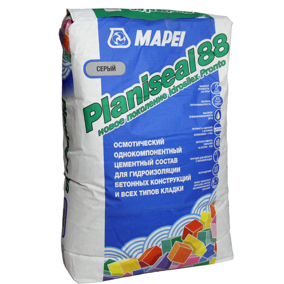 Гидроизоляция mapei. Цементная гидроизоляция Planiseal 88 25 кг. Mapei Planiseal 88. Planiseal 88 гидроизоляция. Гидроизоляция Мапей.