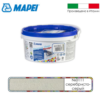Затирка Mapei Kerapoxy Easy Design №0111 серебристо-серая 1.5 кг