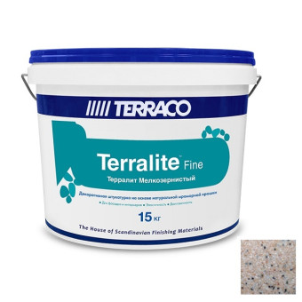 Декоративная штукатурка Terraco Terralite Fine мелкозернистая 41-F 15 кг Декоративная штукатурка Terraco Terralite Fine мелкозернистая 41-F 15 кг