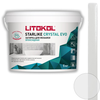 Затирка Litokol Starlike Crystal Evo S.700 crystal 5 кг