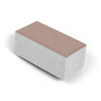 Брусчатка Нобетек 2П8Ф ч/п белый цемент бежевая 200х100х80 мм