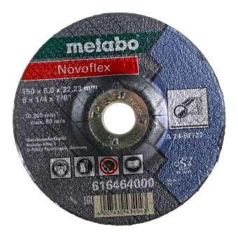 Круг обдирочный по металлу Metabo Novoflex 150x6.0x22.23 мм (арт. 616464000)